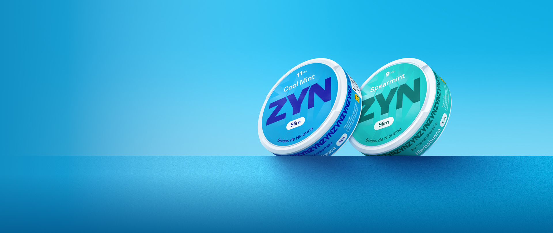 Descubre ZYN con los sabores Slim Cool Mint y ZYN Slim Spearmint