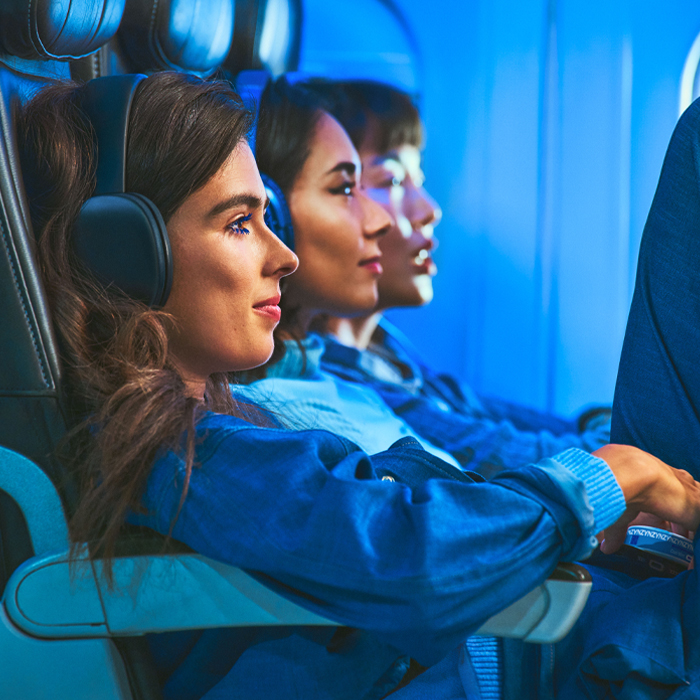 People in the plane, ilustration on How to travel with ZYN news