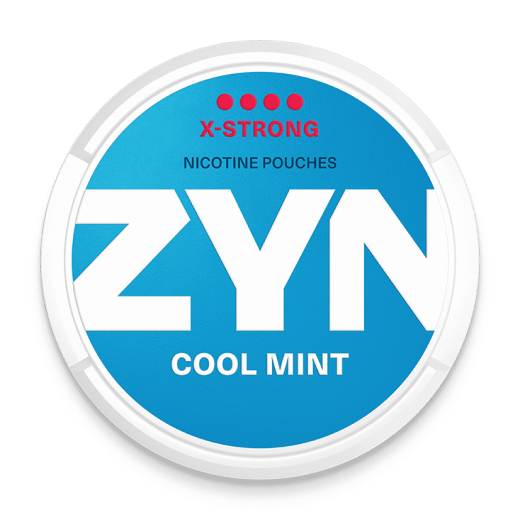 ZYN COOL MINT - голубая банка никотиновых паучей