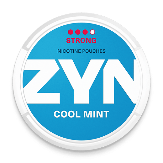 ZYN COOL MINT - голубая банка никотиновых паучей