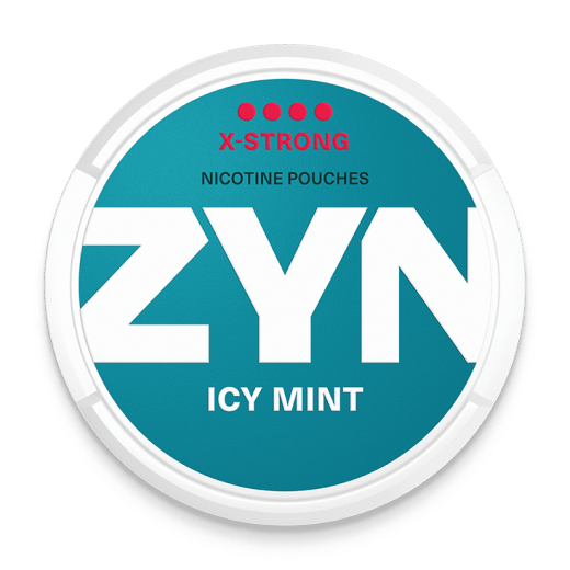 ZYN ICY MINT - темно-зеленая банка никотиновых паучей