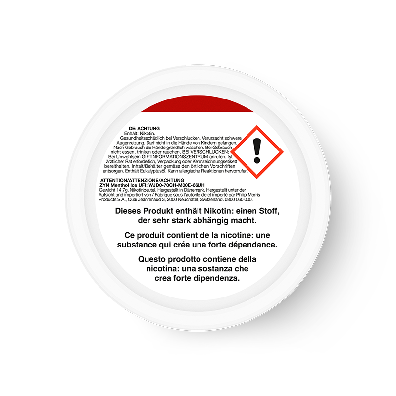 Menthol Ice Slim 11 MG, view from back 3
