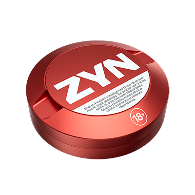 Red ZYN metal can, , large 1