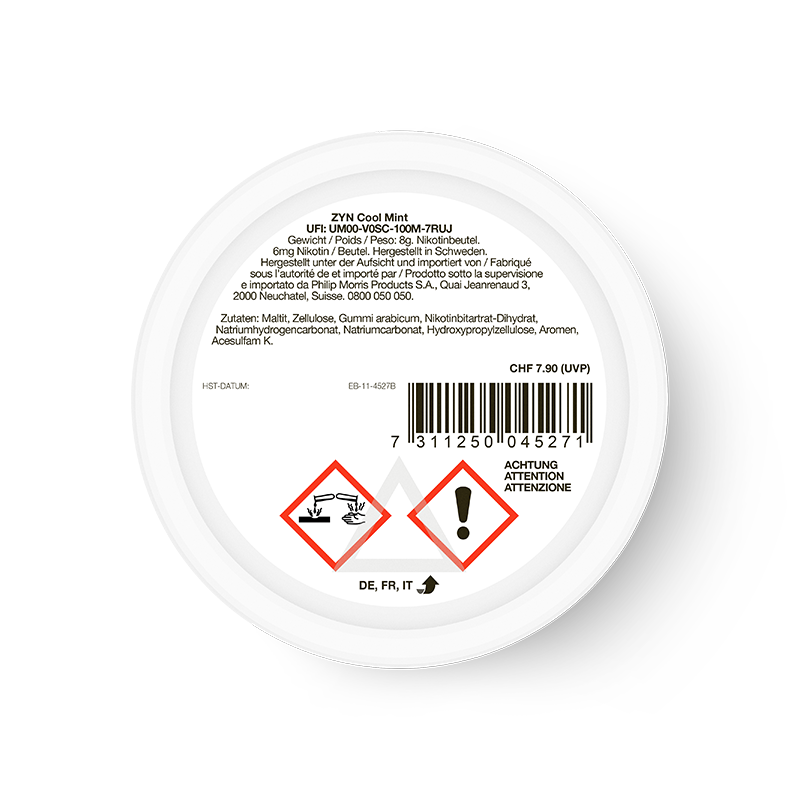 Cool Mint Mini 6 MG, view from back 1