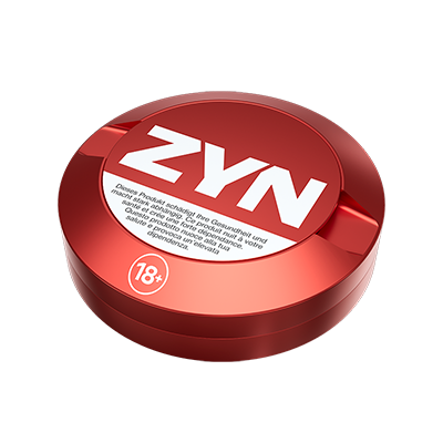 Red ZYN metal can, , large 2