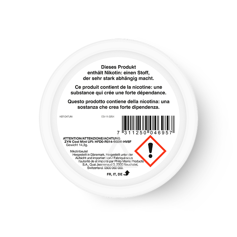 Cool Mint Slim 11 MG, view from back 1