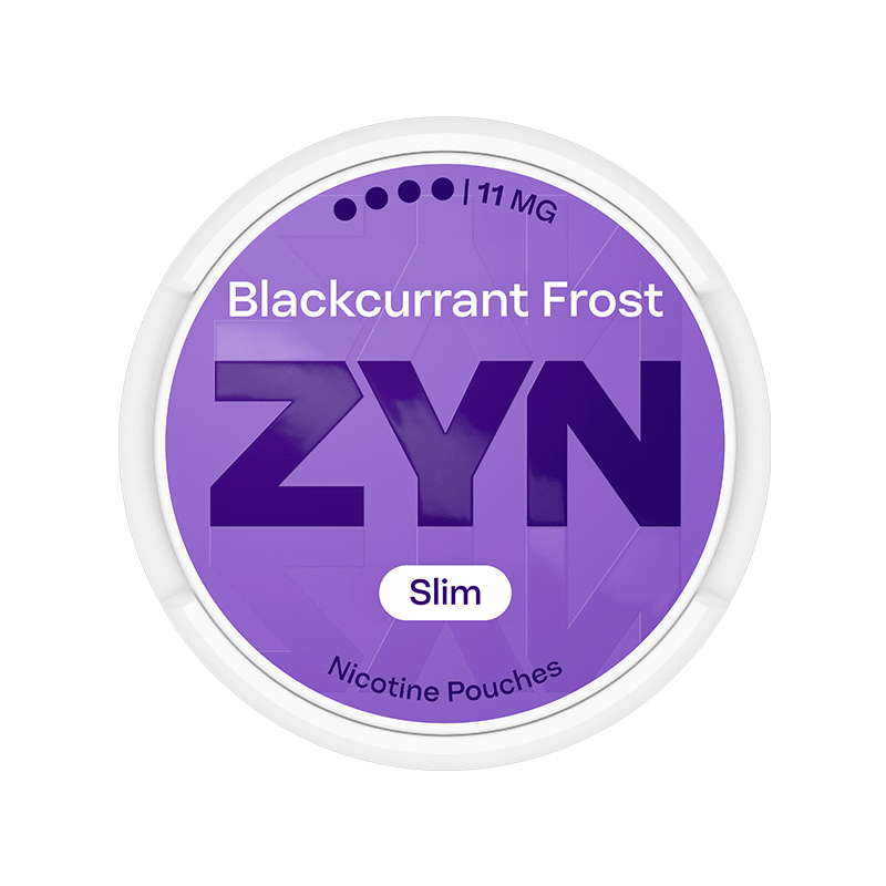 ZYN Blackcurrant Frost viola 11 mg, vista dall’alto 0