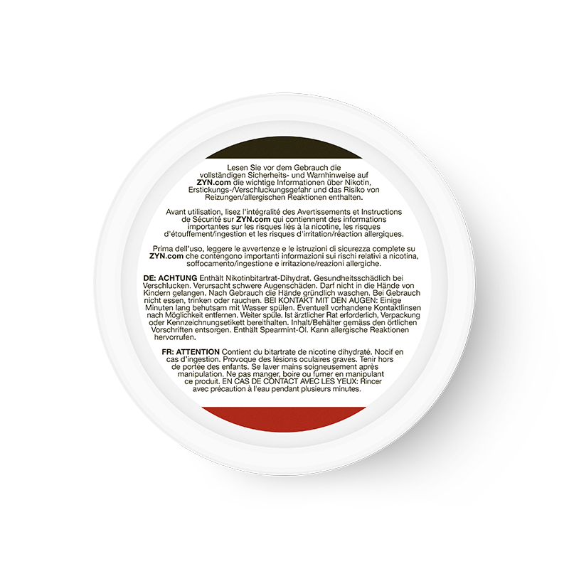 Spearmint Mini 6 MG, view from back 2