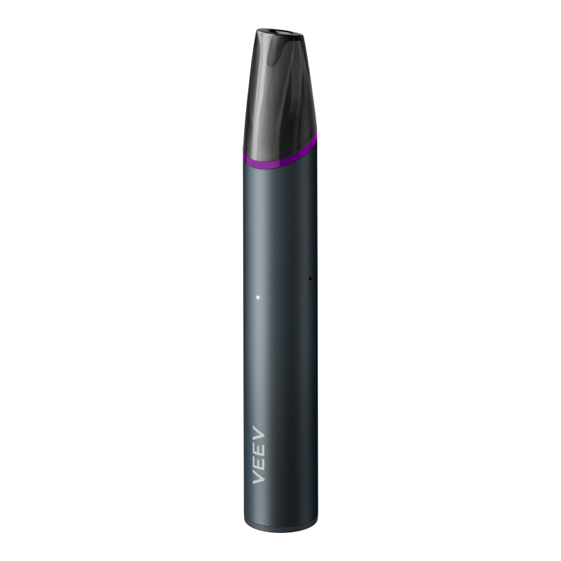 VEEV NOW ULTRA Grape flavour disposable vape with a purple V logo background and a label saying up to 1100 puffs 1