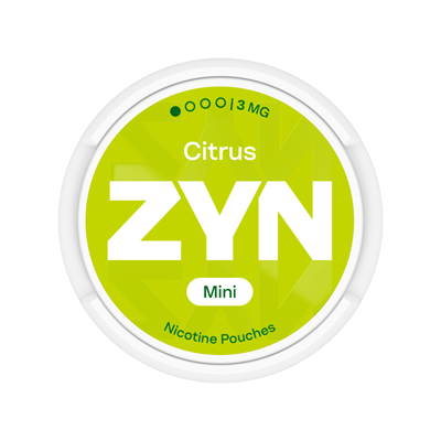 Front opakowania ZYN Citrus 3 mg Mini 0