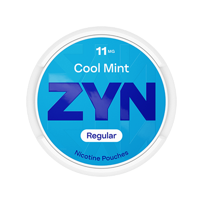 Front opakowania ZYN Cool Mint 11 mg Slim