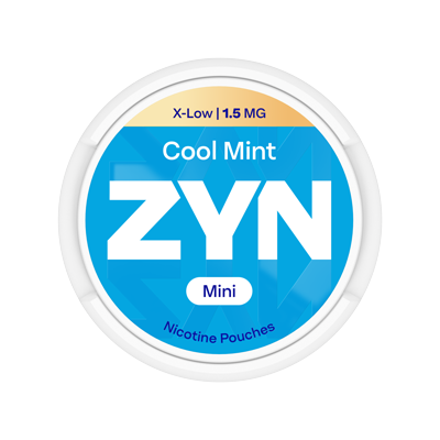 Front opakowania ZYN Cool Mint 1,5 mg Mini