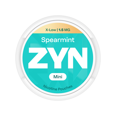 Front opakowania ZYN Spearmint 1.5 mg Mini