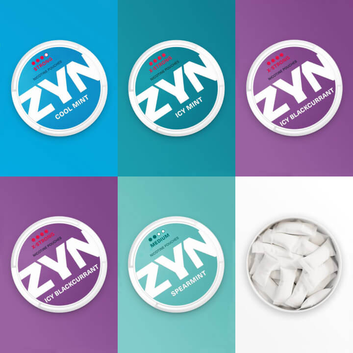 4 puszki ZYN Slim Moist 