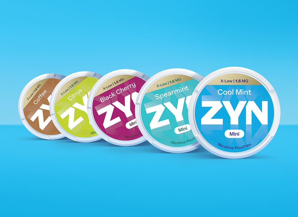 Nowe warianty saszetek nikotynowych ZYN, saszetki o zawartości nikotyny 1,5 mg