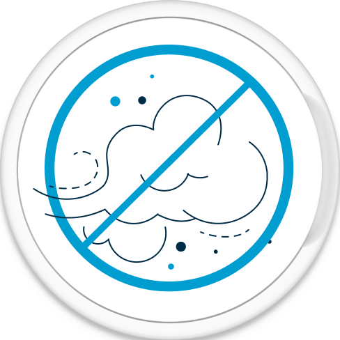 ZYN has no ash, no smoke smell or odour