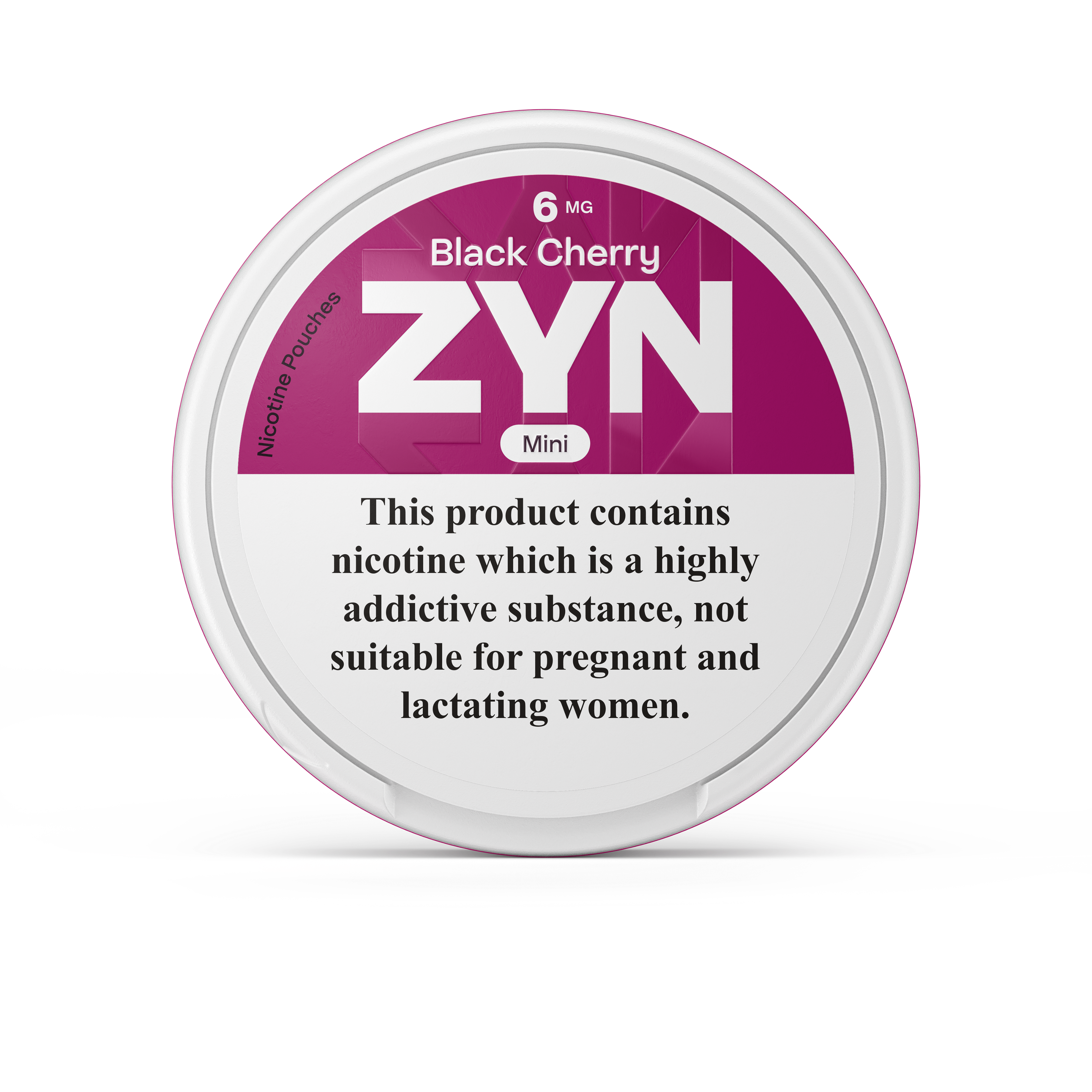 ZYN Black Cherry Mini 6 mg عبوة (Zyn Black Cherry)
