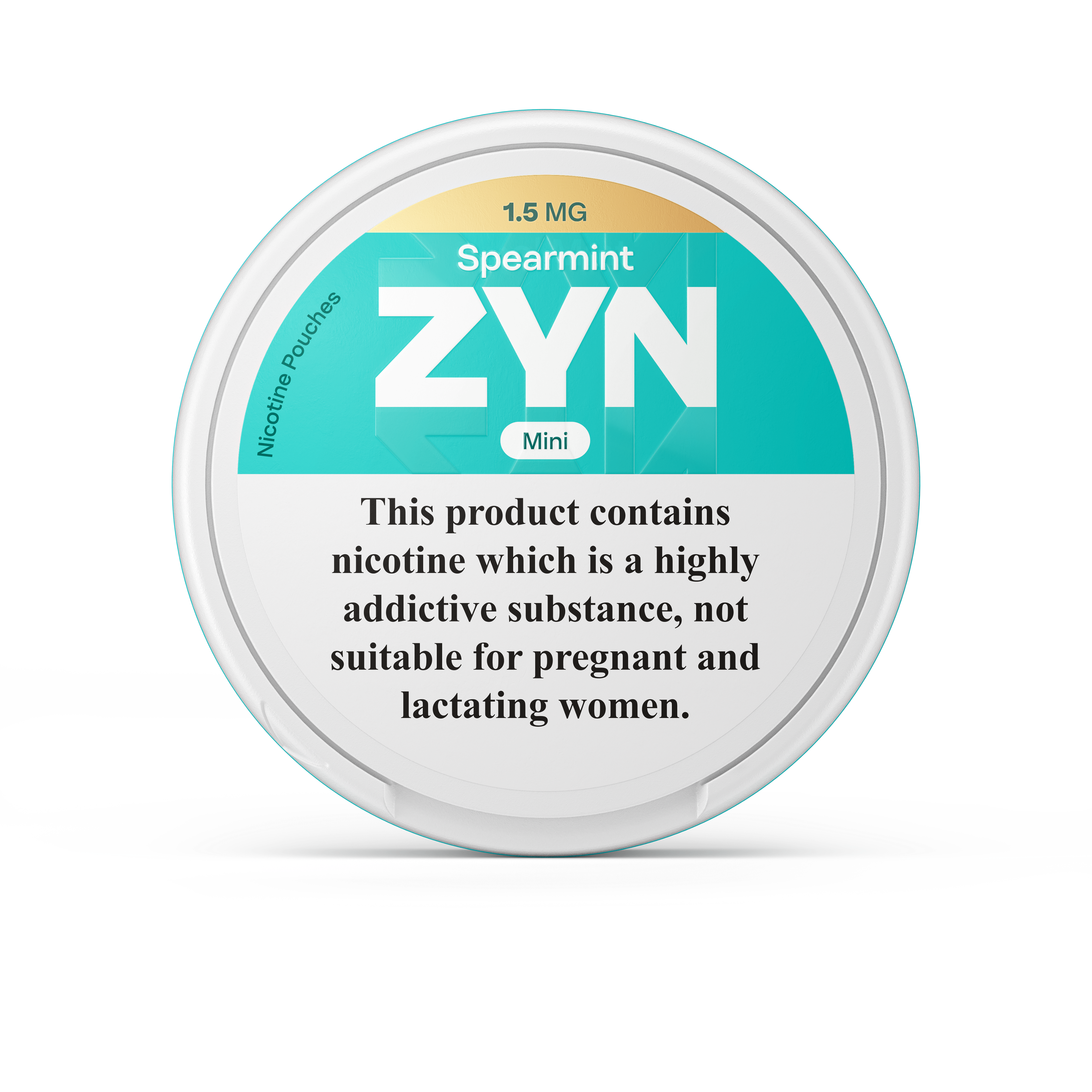 ZYN Spearmint Mini 1.5 mg عبوة (SPEARMINT)