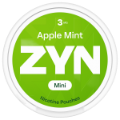 ZYN APPLE MINT MINI 3MG عبوة (Zyn Apple Mint)