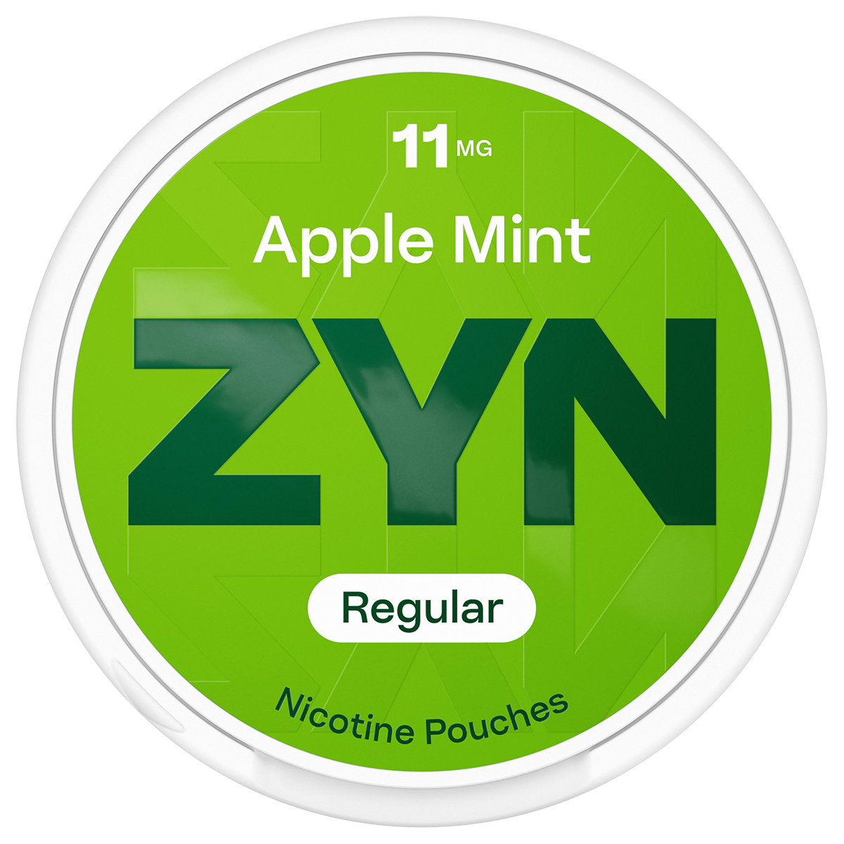 ZYN APPLE MINT REGULAR 11MG عبوة (Zyn Apple Mint)