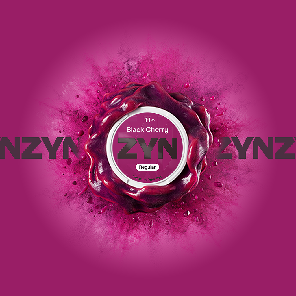 ZYN BLACK CHERRY REGULAR 11MG عبوة (Zyn Black Cherry)