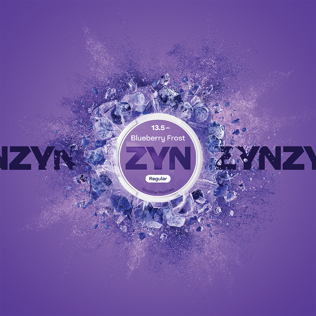 ZYN BLUEBERRY FROST REGULAR 13.5MG عبوة (Blueberry)