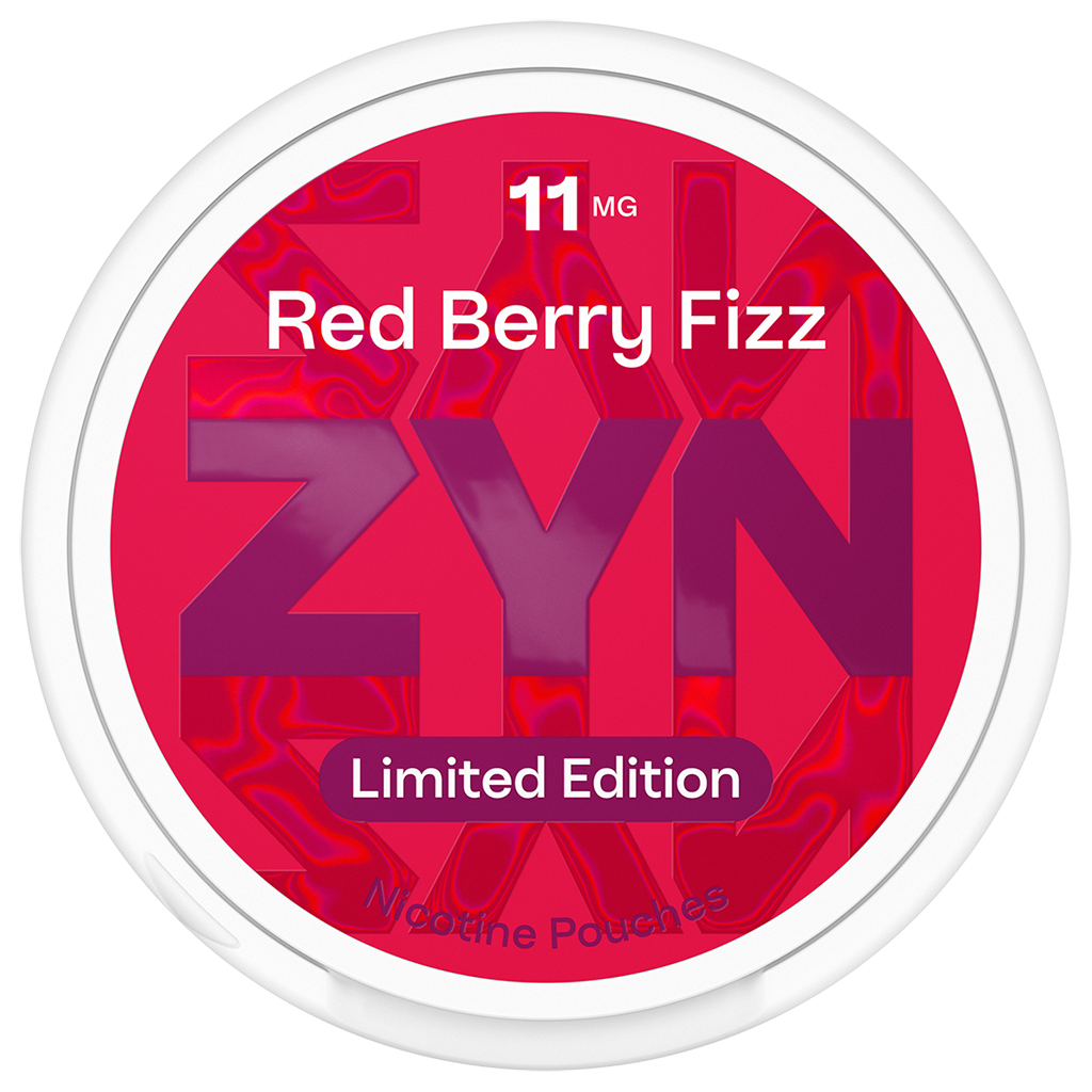 ZYN RED BERRY FIZZ REGULAR 11MG عبوة (Red Berries)