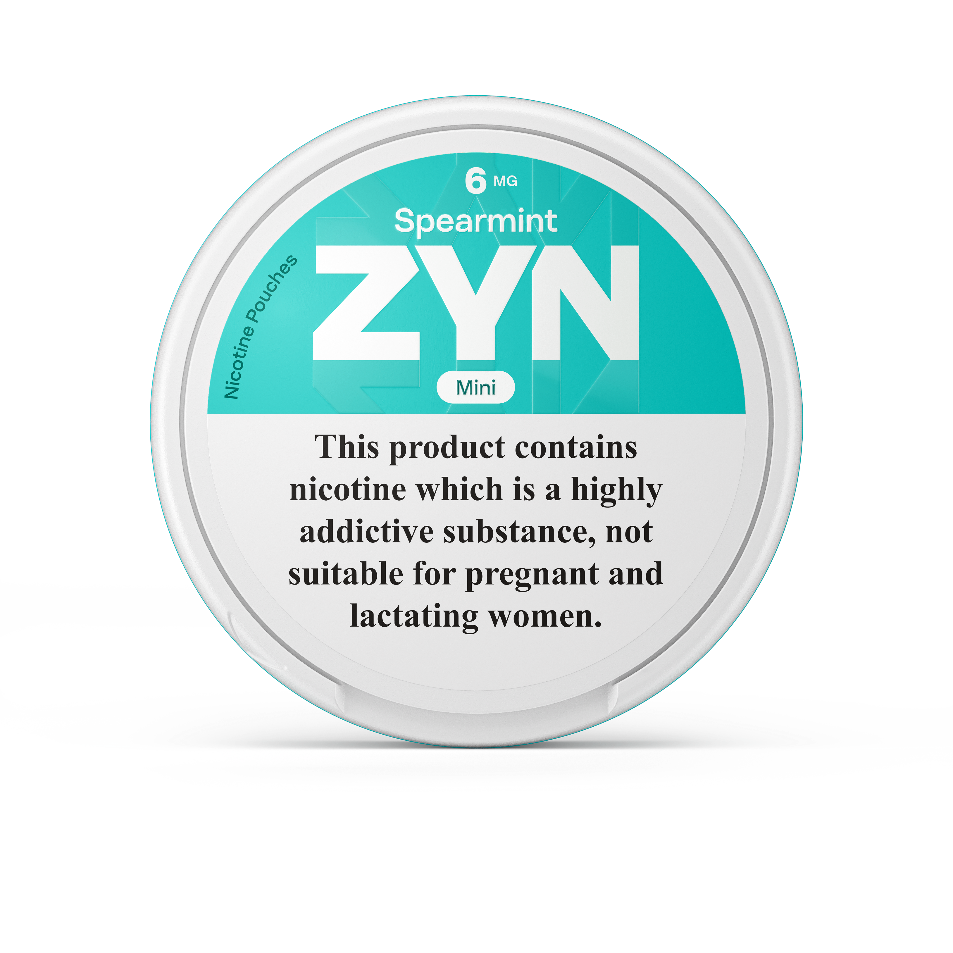 ZYN Spearmint Mini 6 mg Can (SPEARMINT)