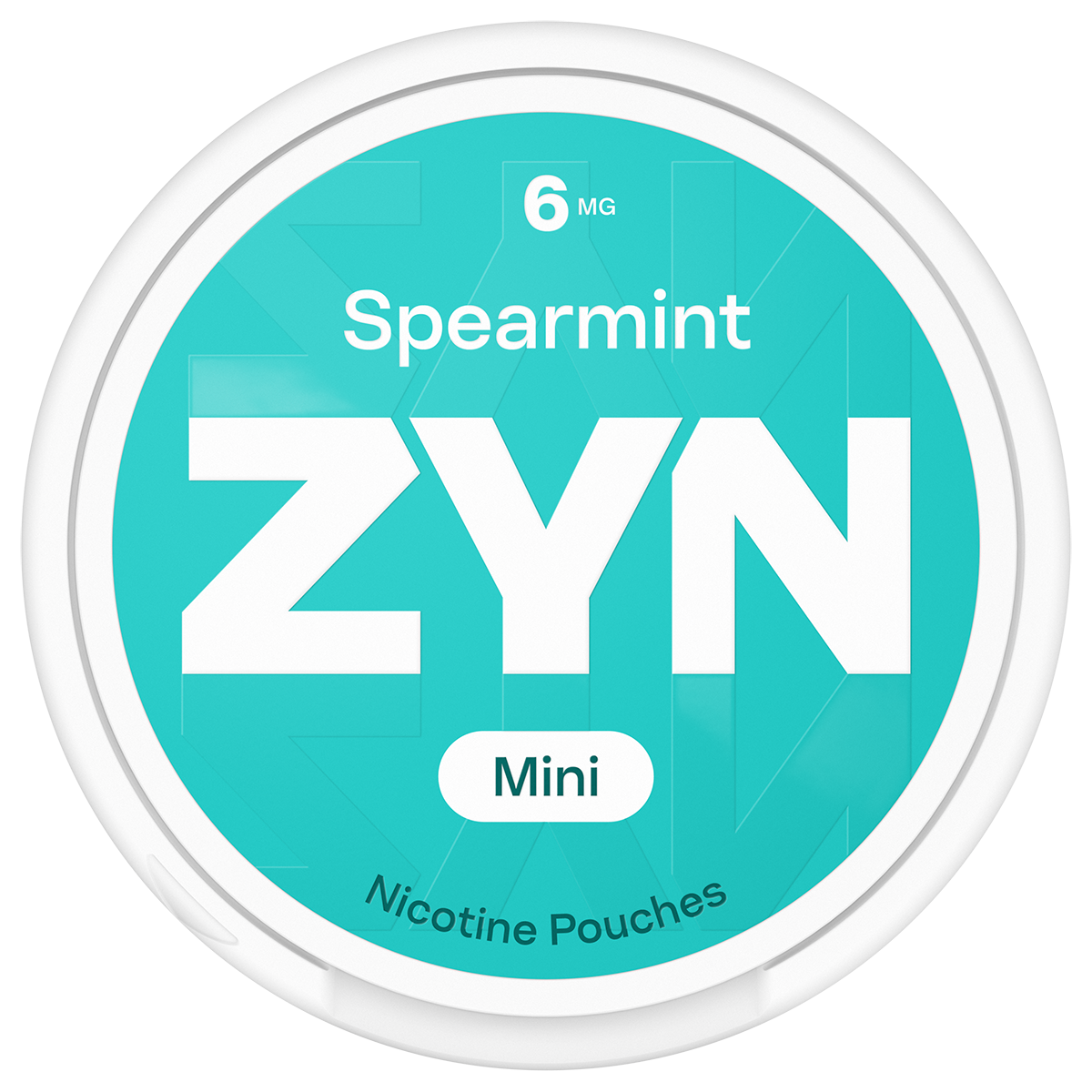 ZYN SPEARMINT MINI 6MG CAN (SPEARMINT)