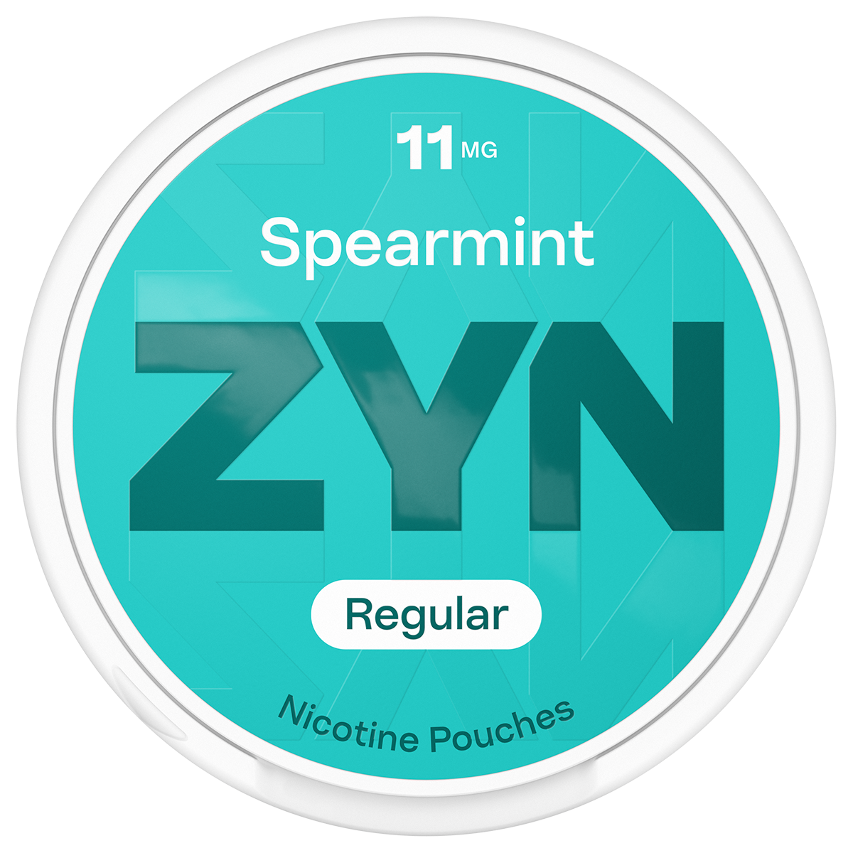 ZYN SPEARMINT REGULAR 11MG CAN (SPEARMINT)