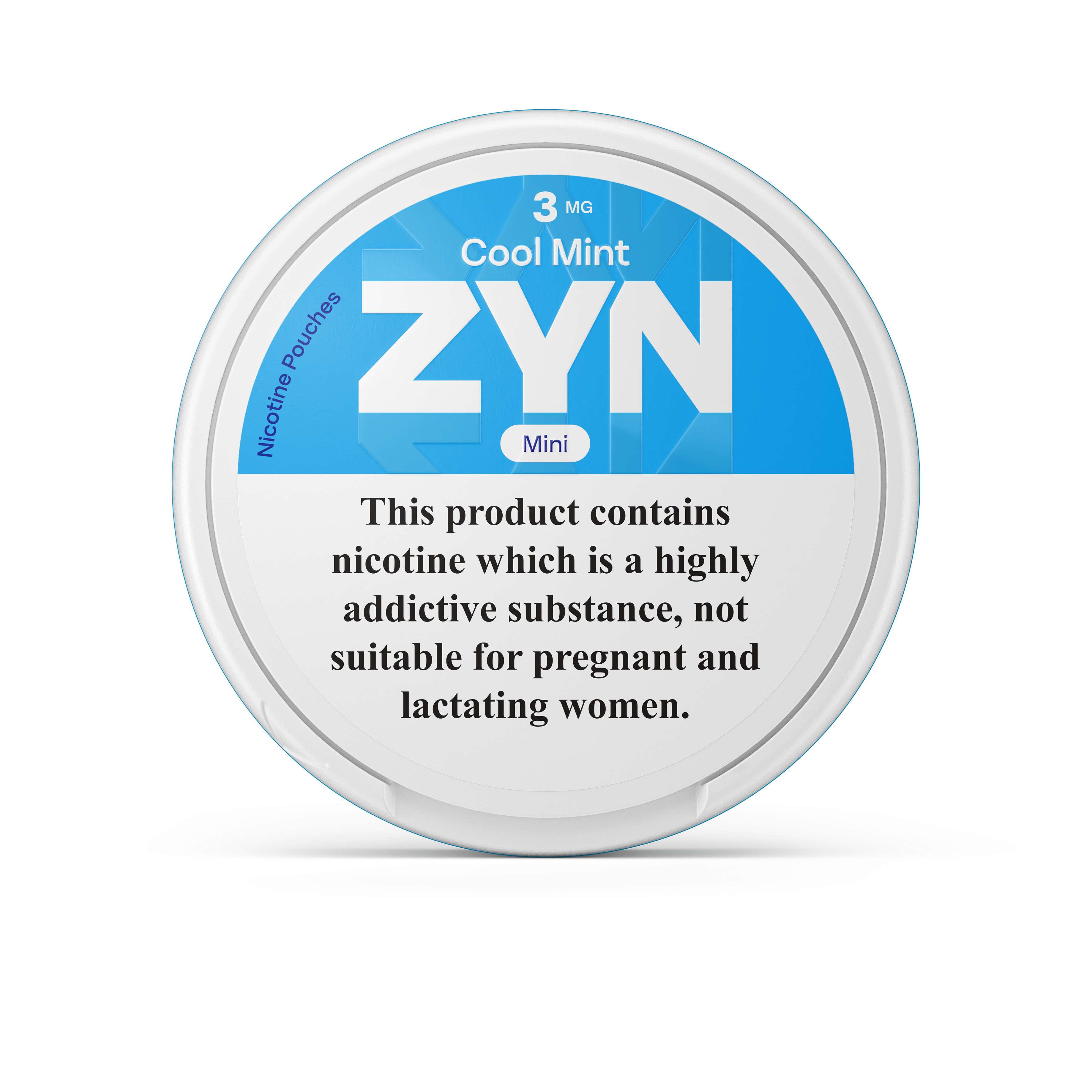 ZYN Cool Mint Mini 3 mg Can (Cool Mint)