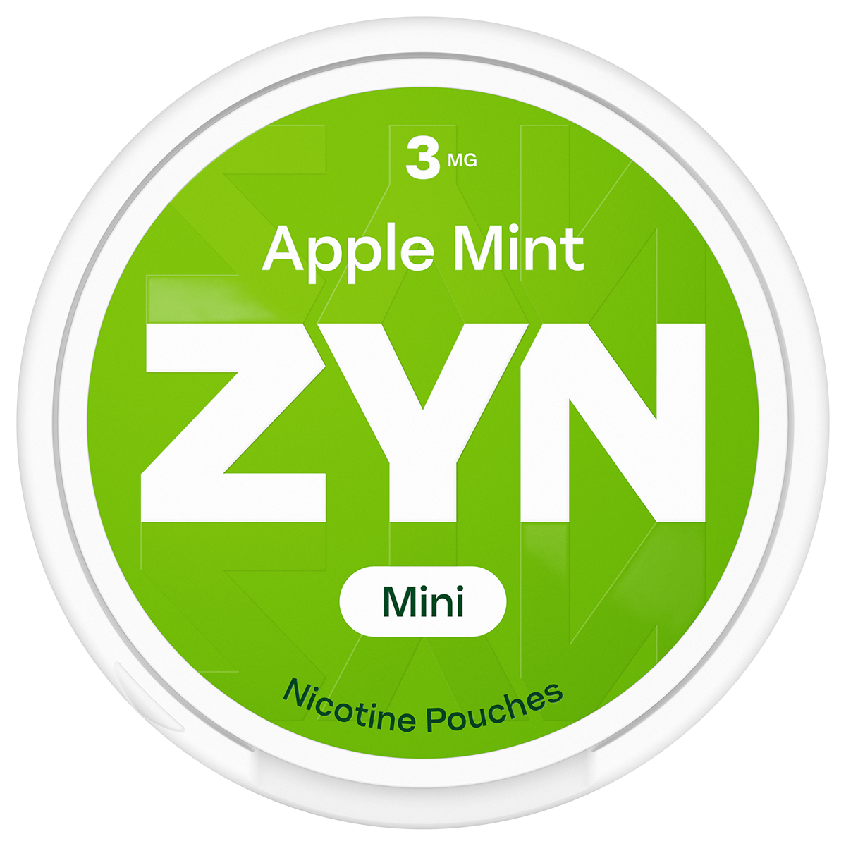 ZYN APPLE MINT MINI 3MG CAN (Zyn Apple Mint)