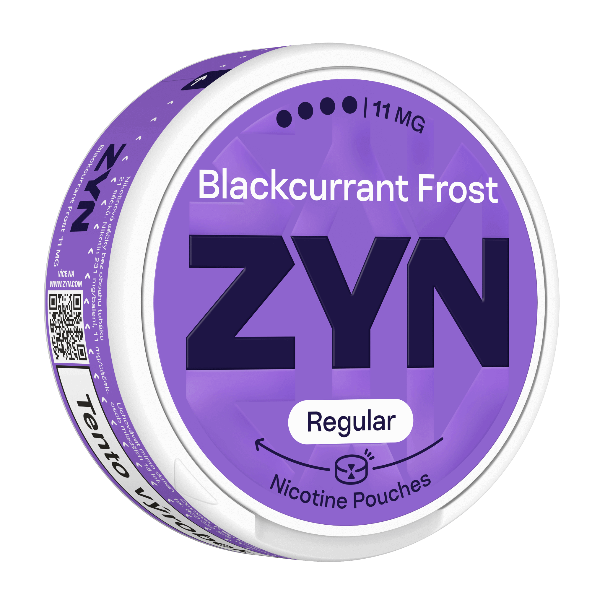 ZYN BLACKCURRANT FROST 11 MG (KRABIČKA) (ICY BLACKCURRANT)