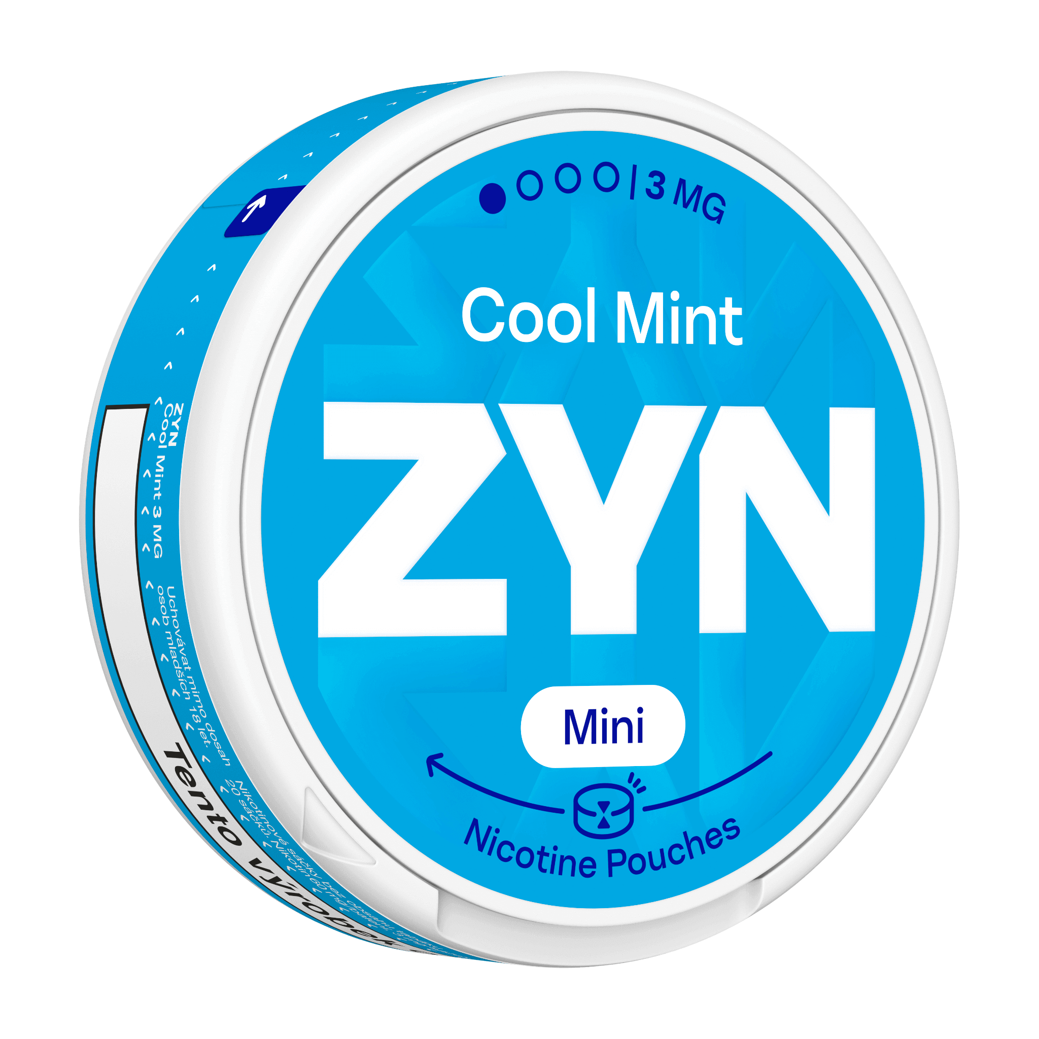ZYN COOL MINT 3 MG (KRABIČKA) (Cool Mint)