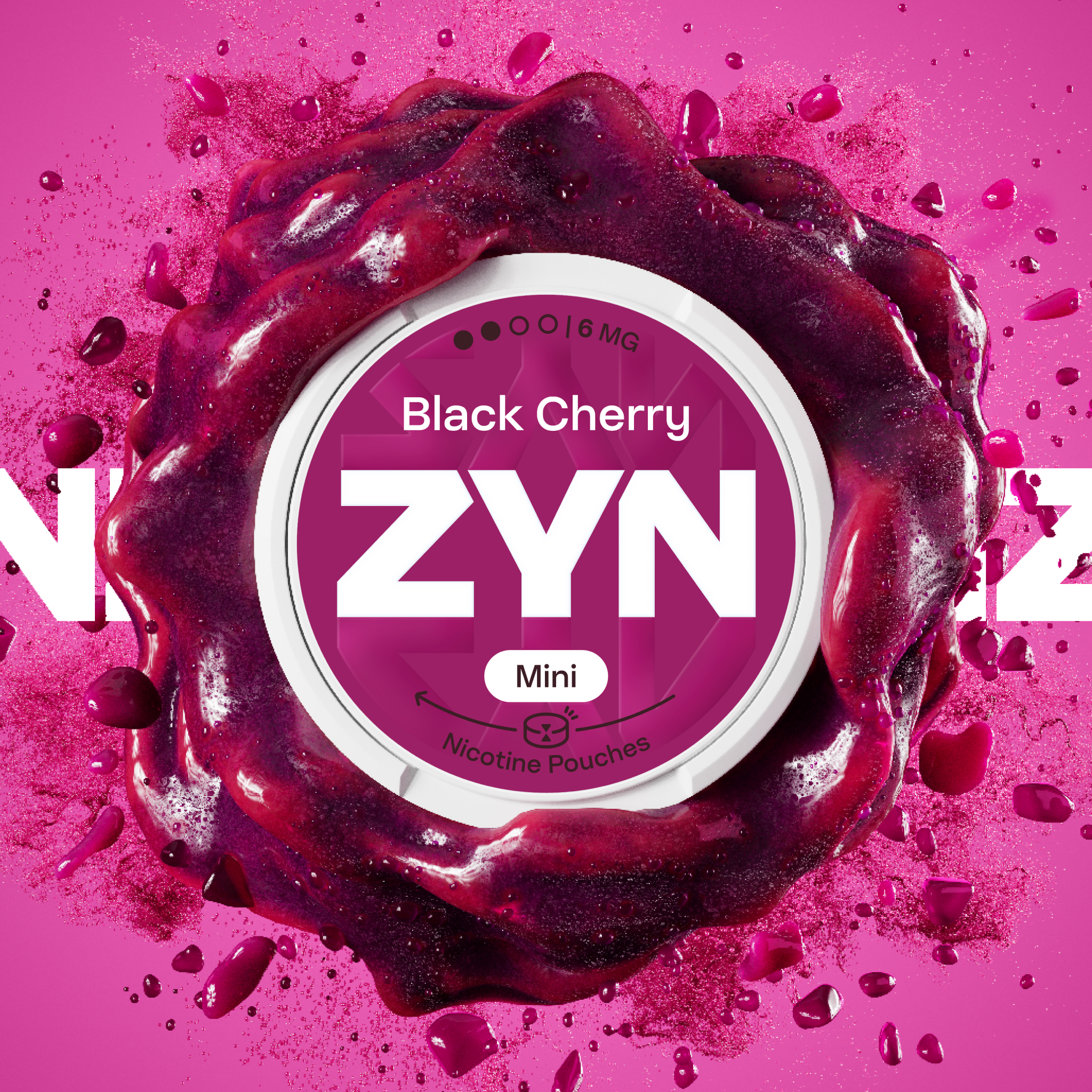 ZYN BLACK CHERRY 6 MG (krabička) (Zyn Black Cherry)