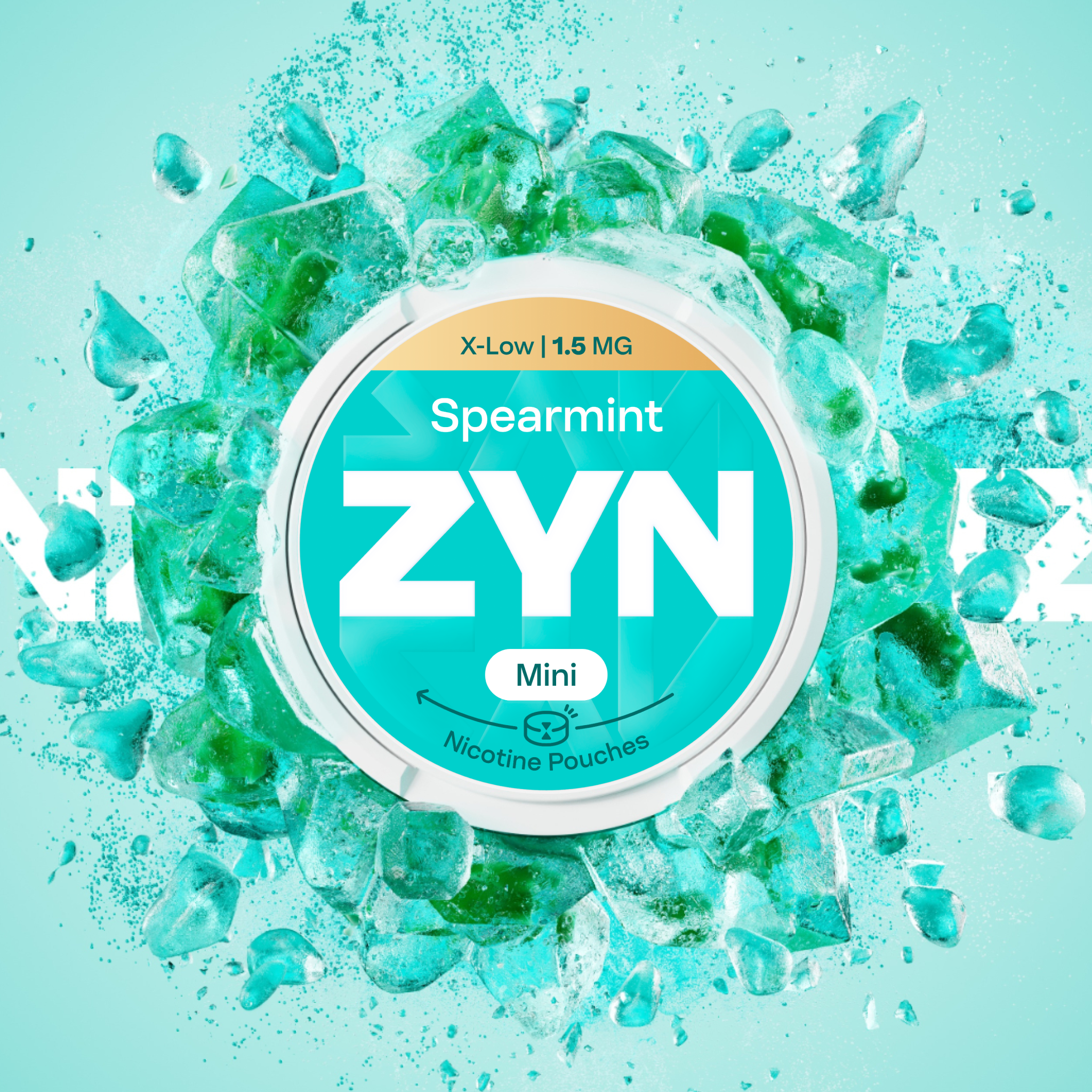 ZYN SPEARMINT 1,5 MG (krabička) (SPEARMINT)