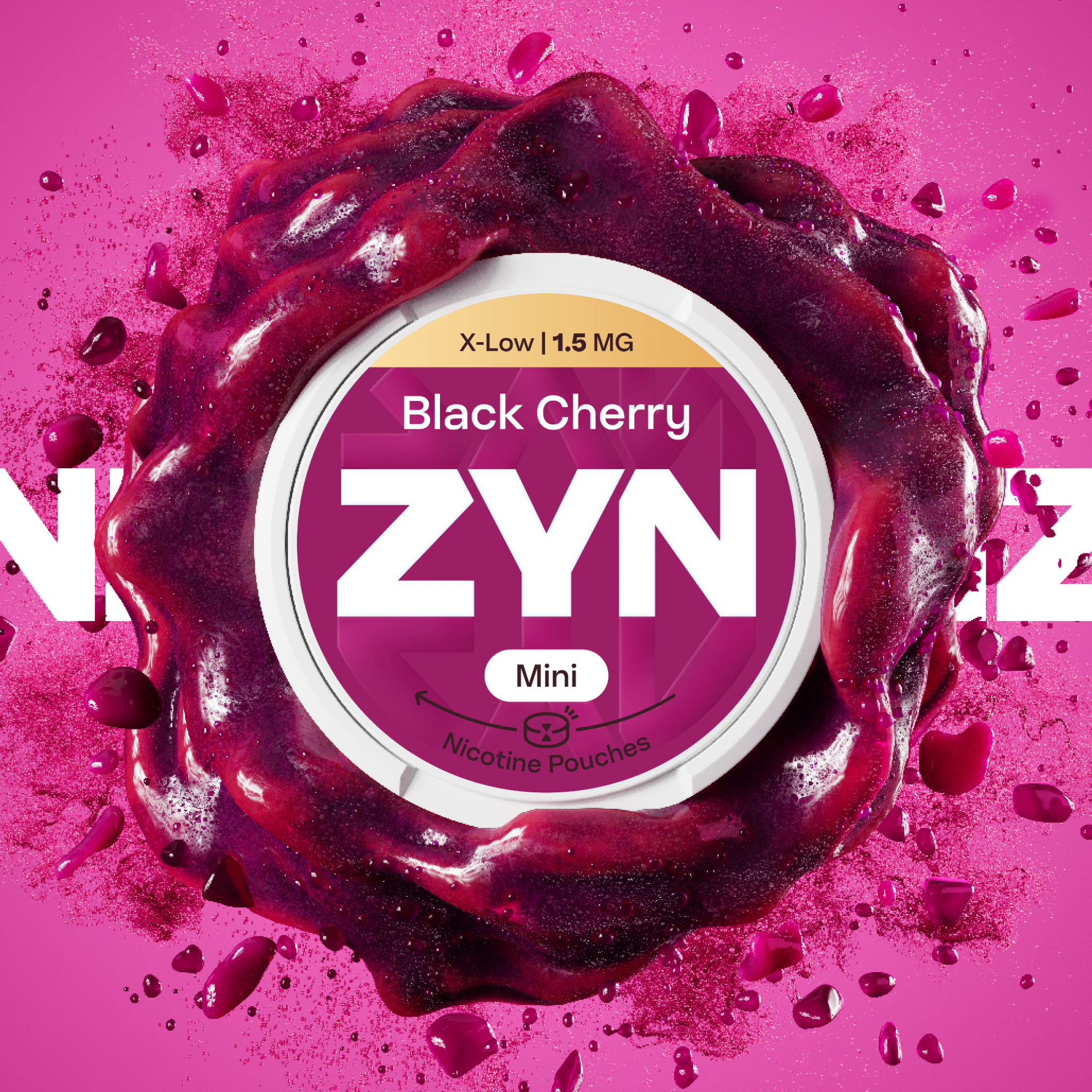 ZYN BLACK CHERRY 1,5 MG (krabička) (Zyn Black Cherry)