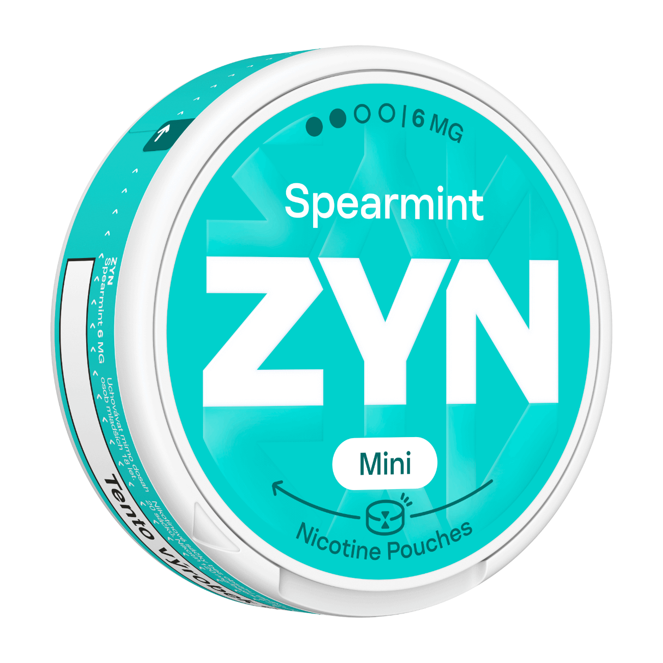 ZYN SPEARMINT 6 MG (KRABIČKA) (SPEARMINT)