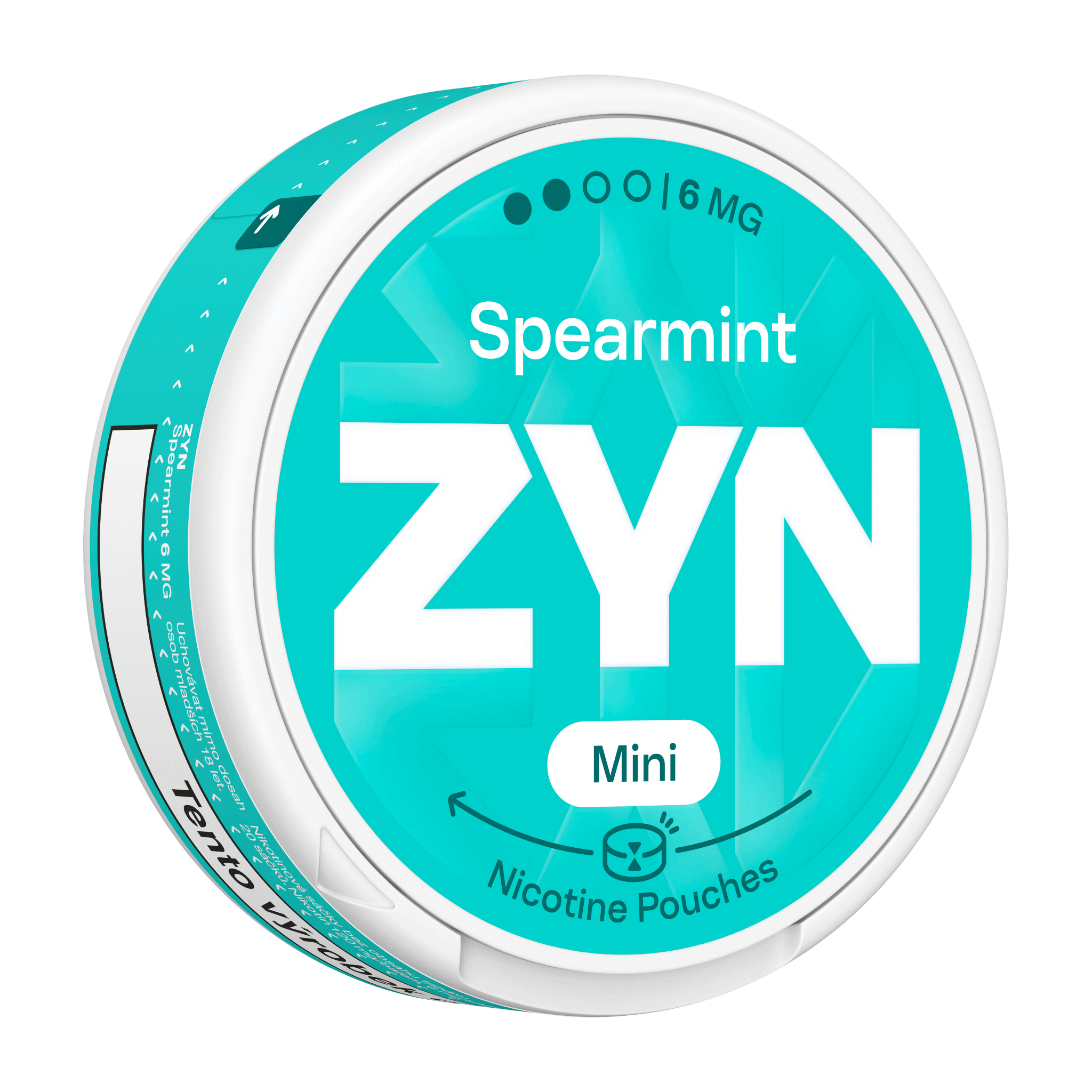 ZYN SPEARMINT 6 MG (KRABIČKA) (SPEARMINT)
