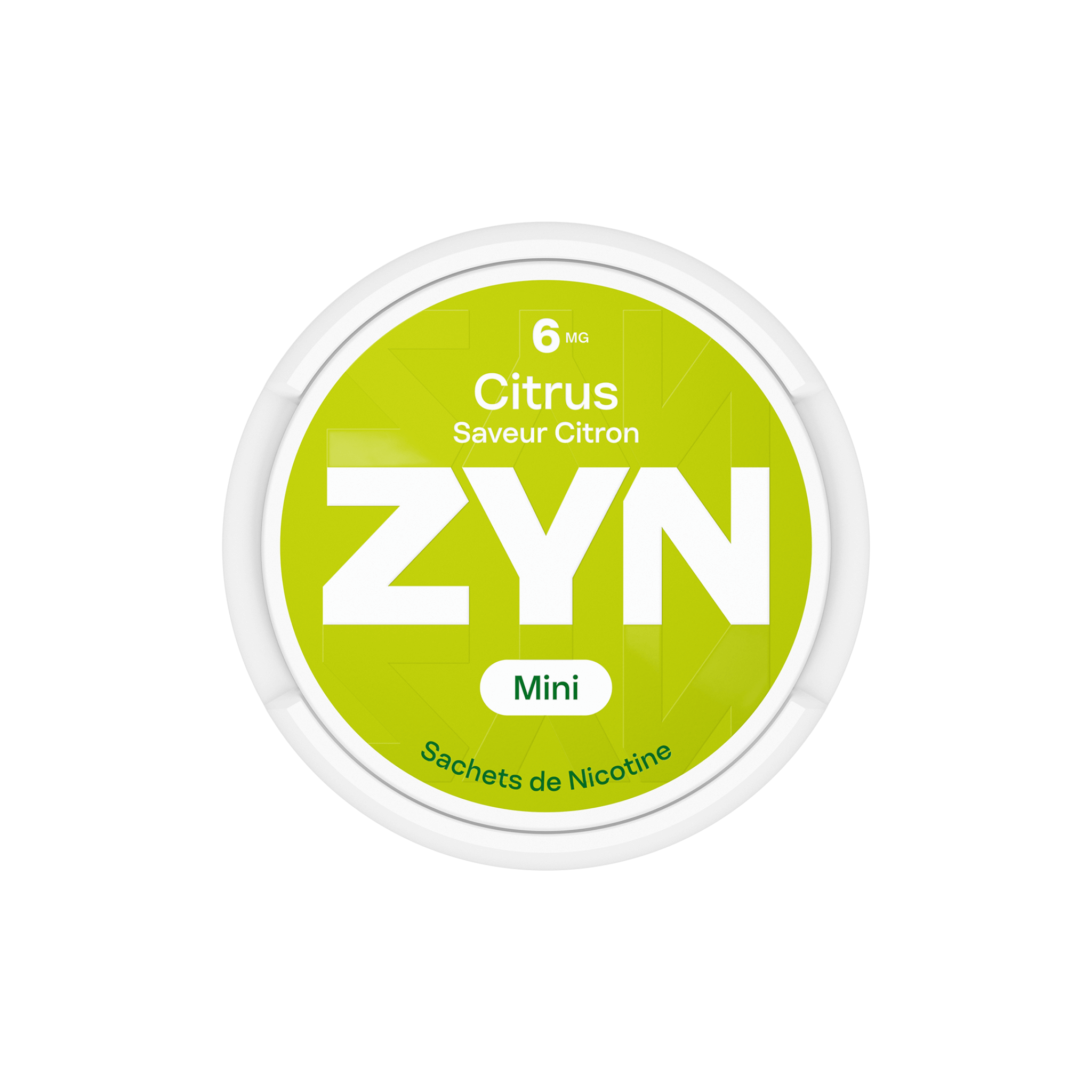 ZYN Citrus Mini – 6MG (Saveur Citron)