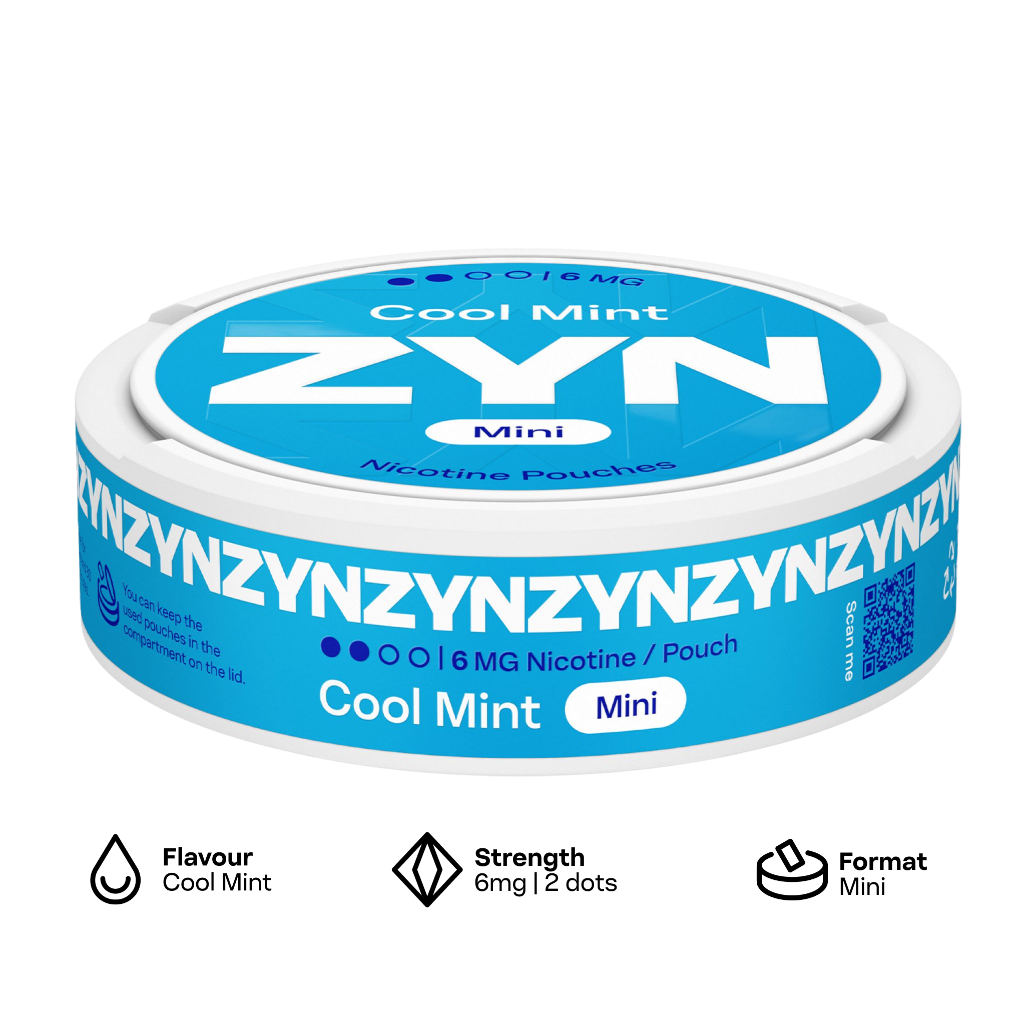 ZYN Cool Mint 6mg (Cool Mint)