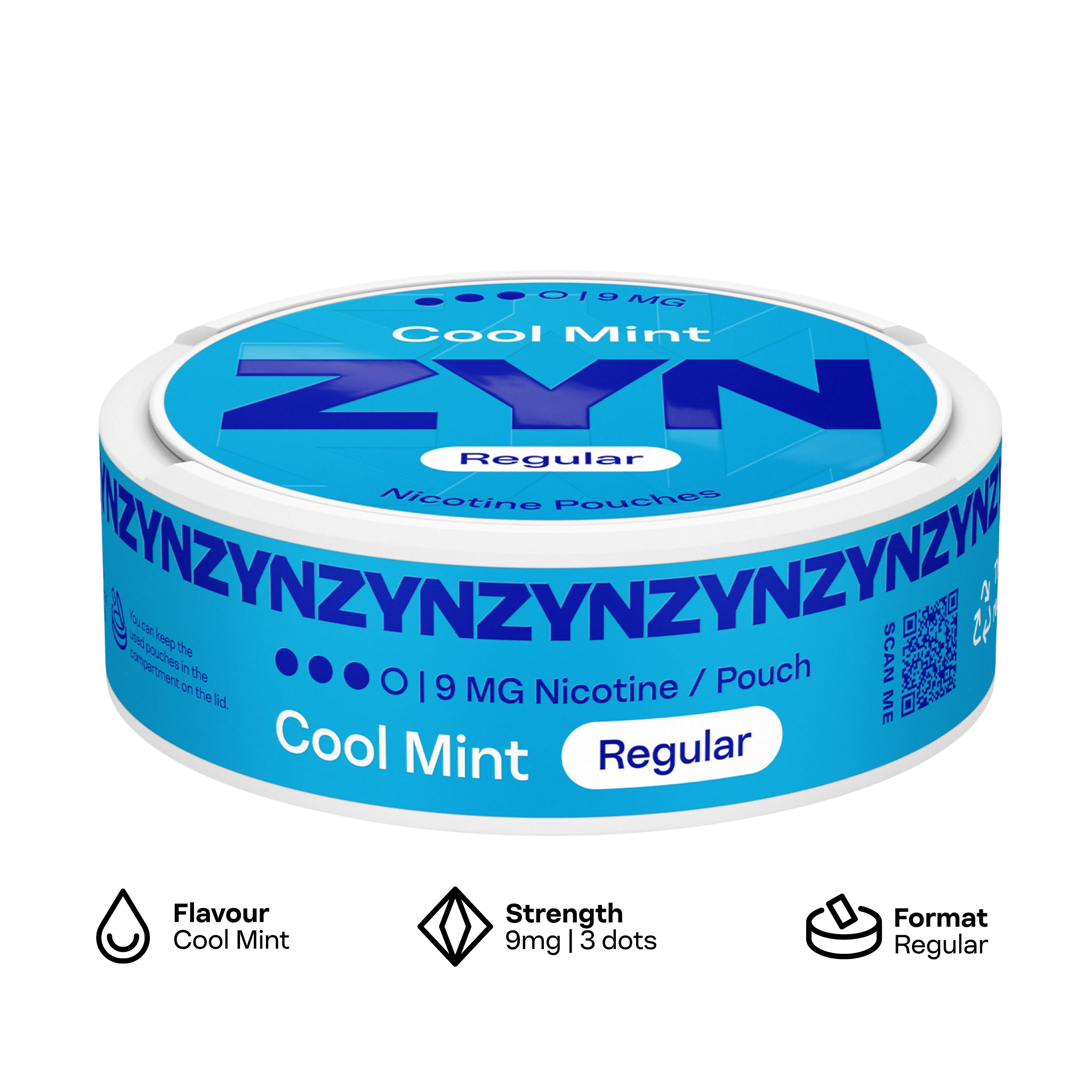 ZYN Cool Mint 9mg (Cool Mint)