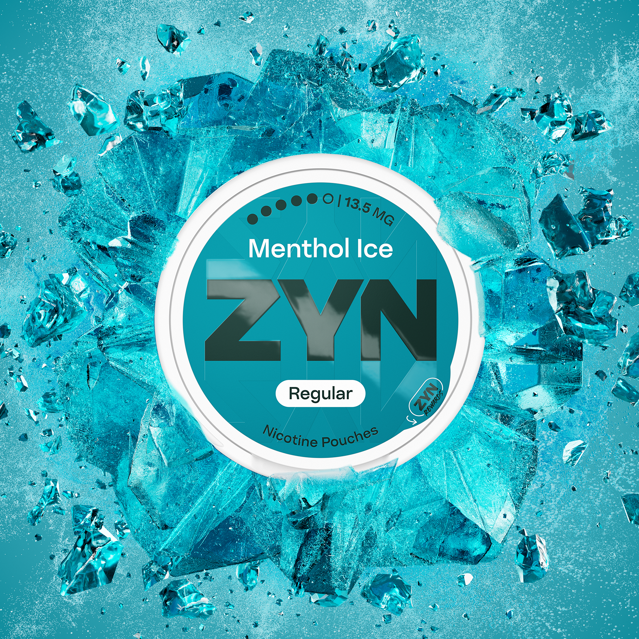 ZYN Menthol Ice 13.5mg (Icy Mint)