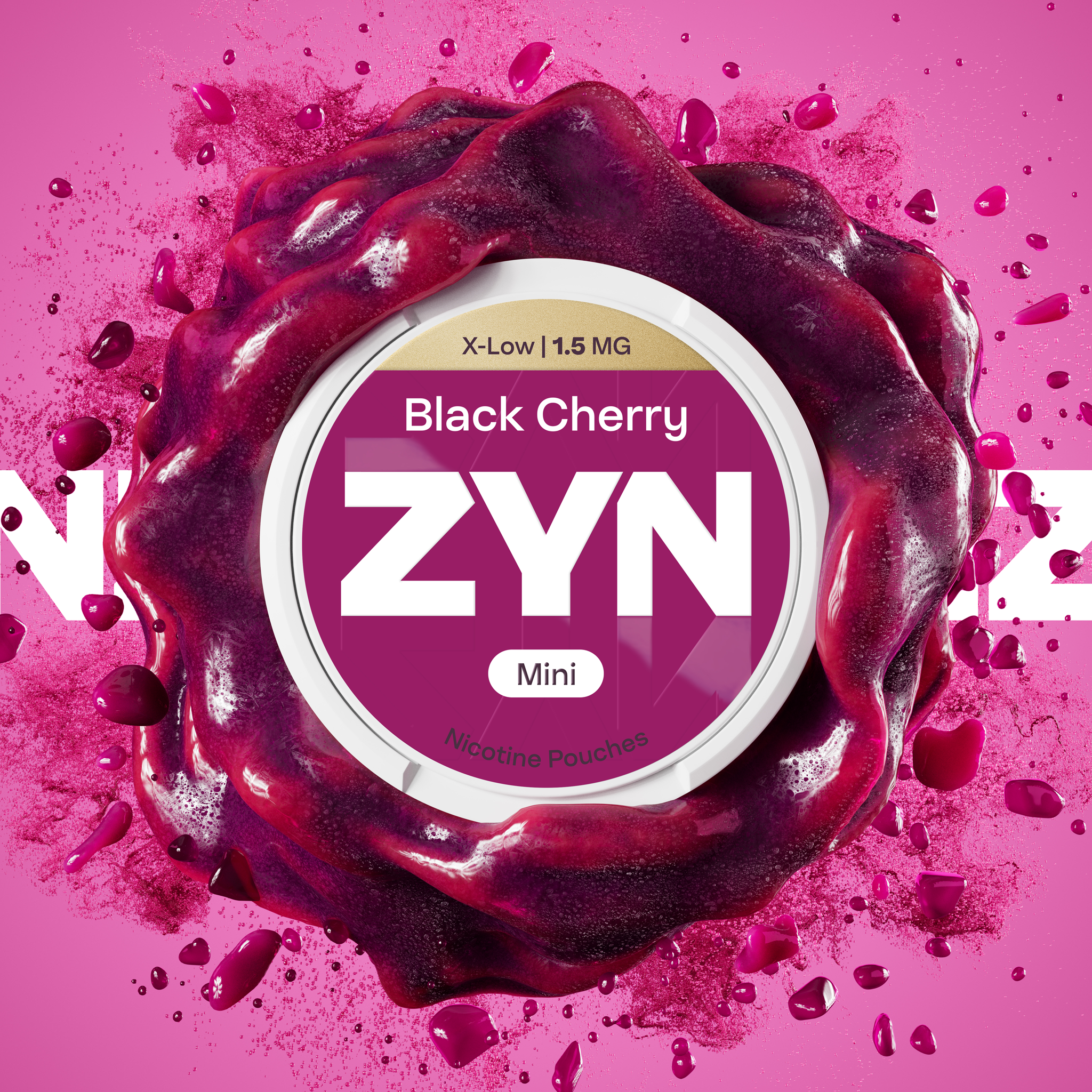 ZYN Black Cherry X-Low 1.5mg (Zyn Black Cherry)