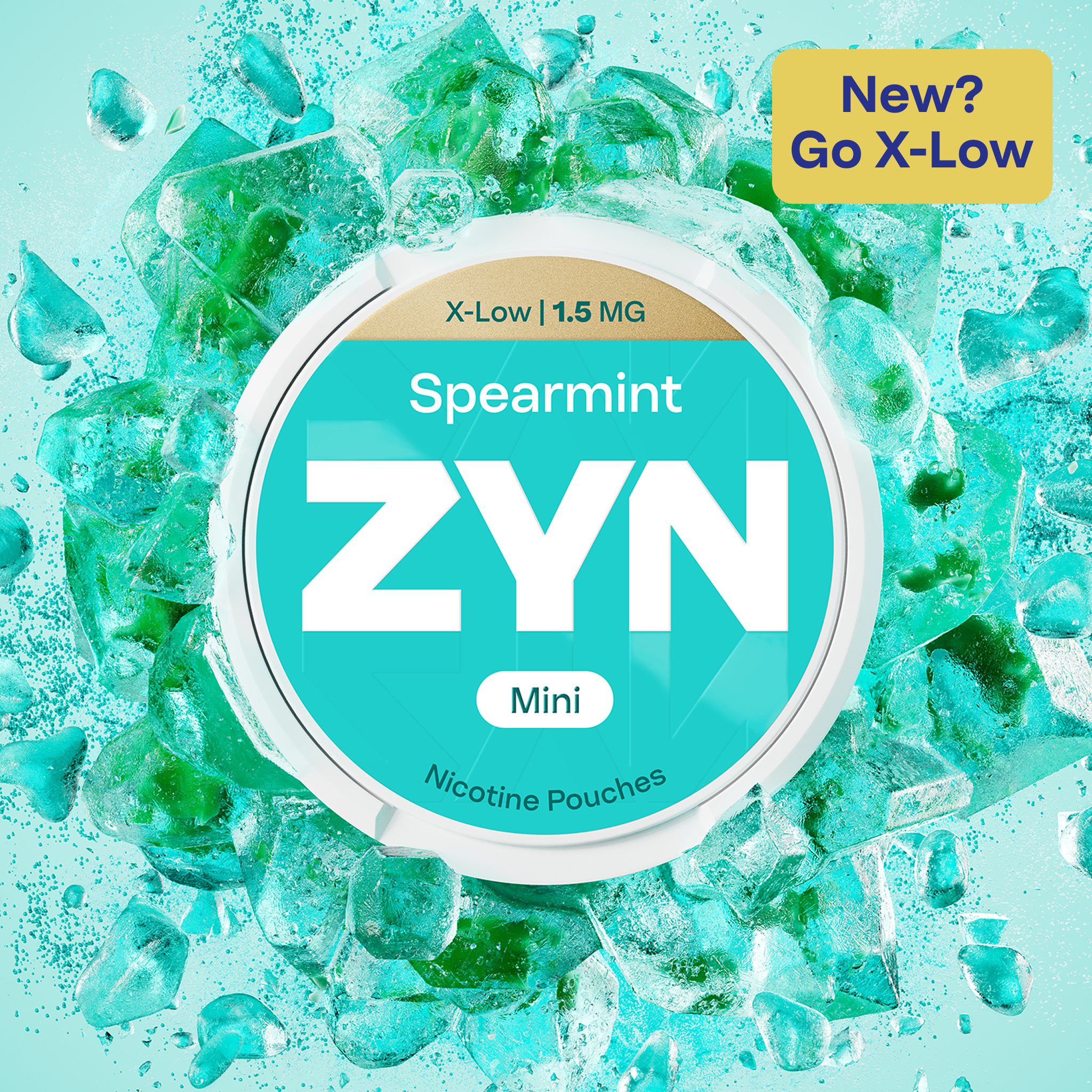 ZYN Spearmint X-Low 1.5mg (SPEARMINT)