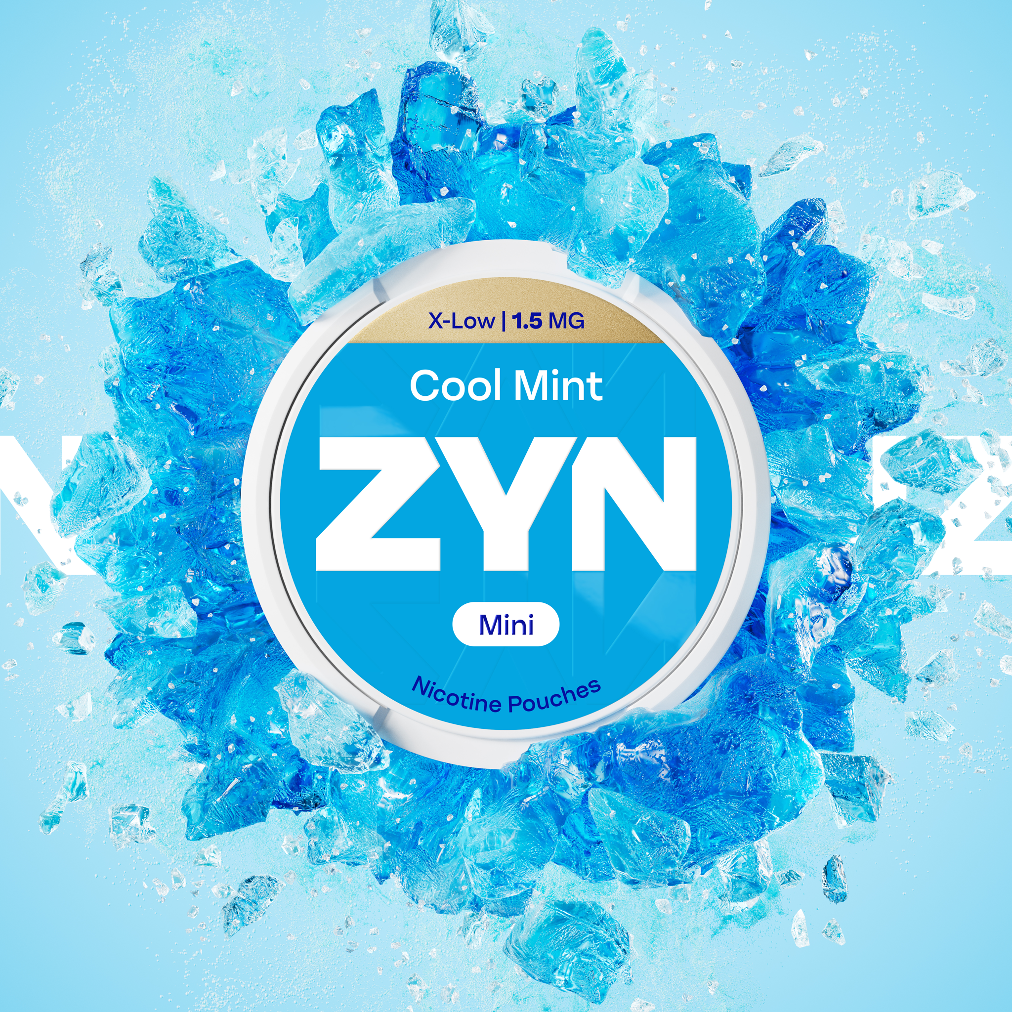 ZYN Cool Mint X-Low 1.5mg (COOL MINT)