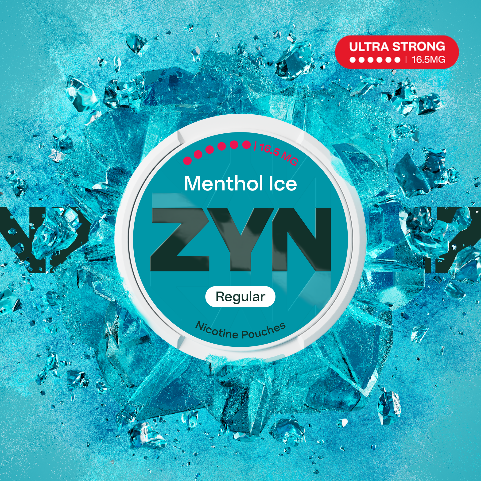 ZYN Menthol Ice 16.5mg (Menthol Ice)
