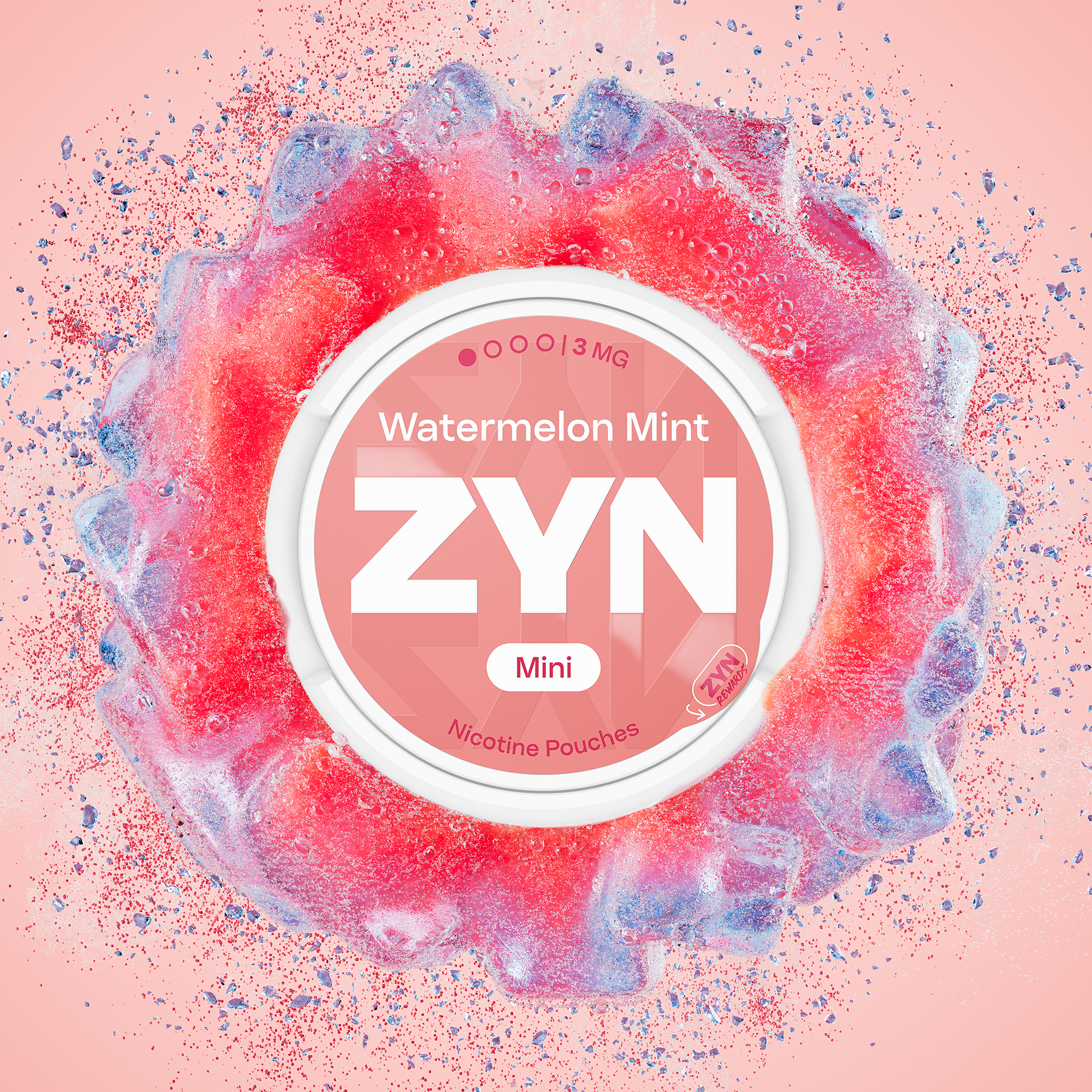 ZYN Watermelon Mint 3mg (Watermelon Mint)