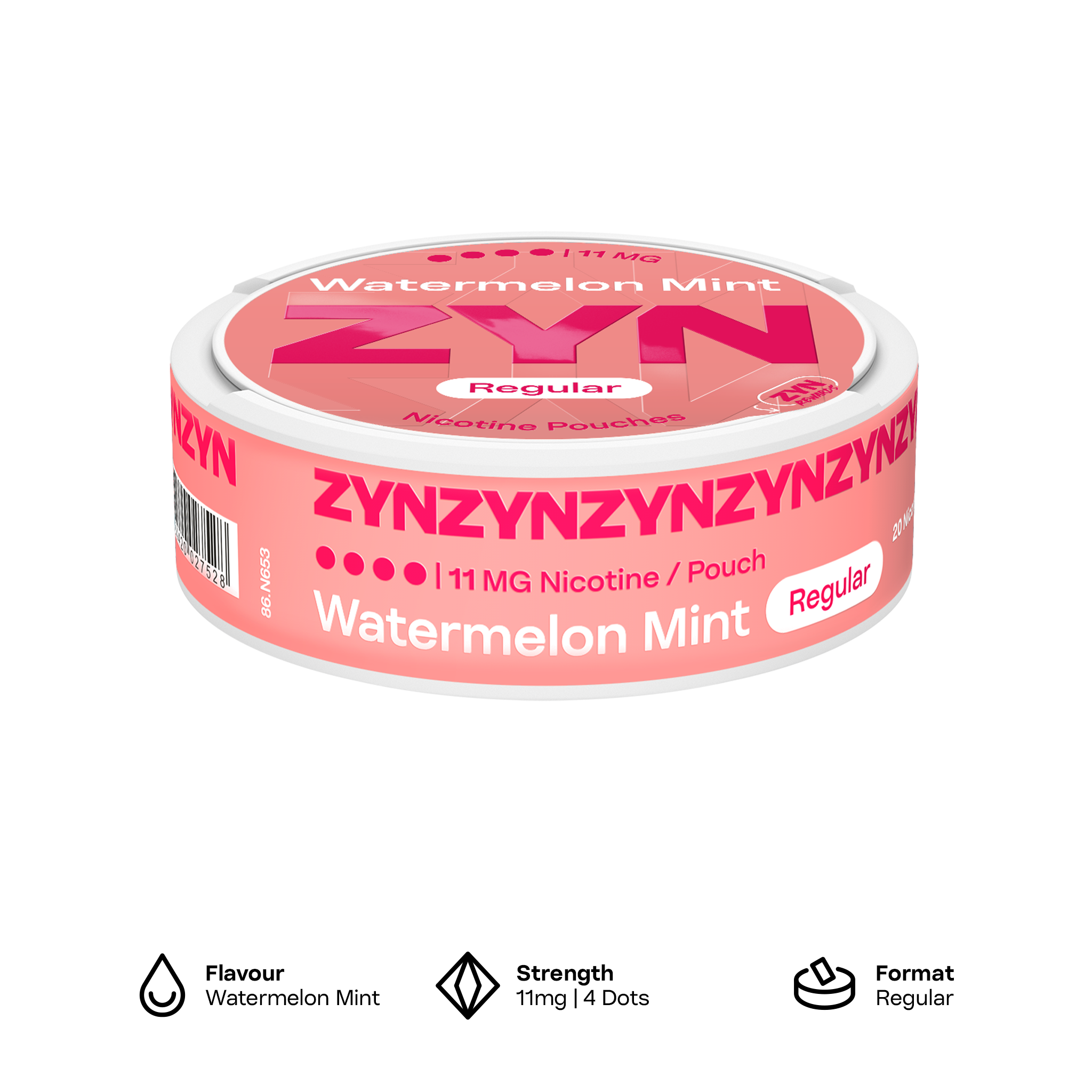 ZYN Watermelon Mint 11mg (Watermelon Mint)