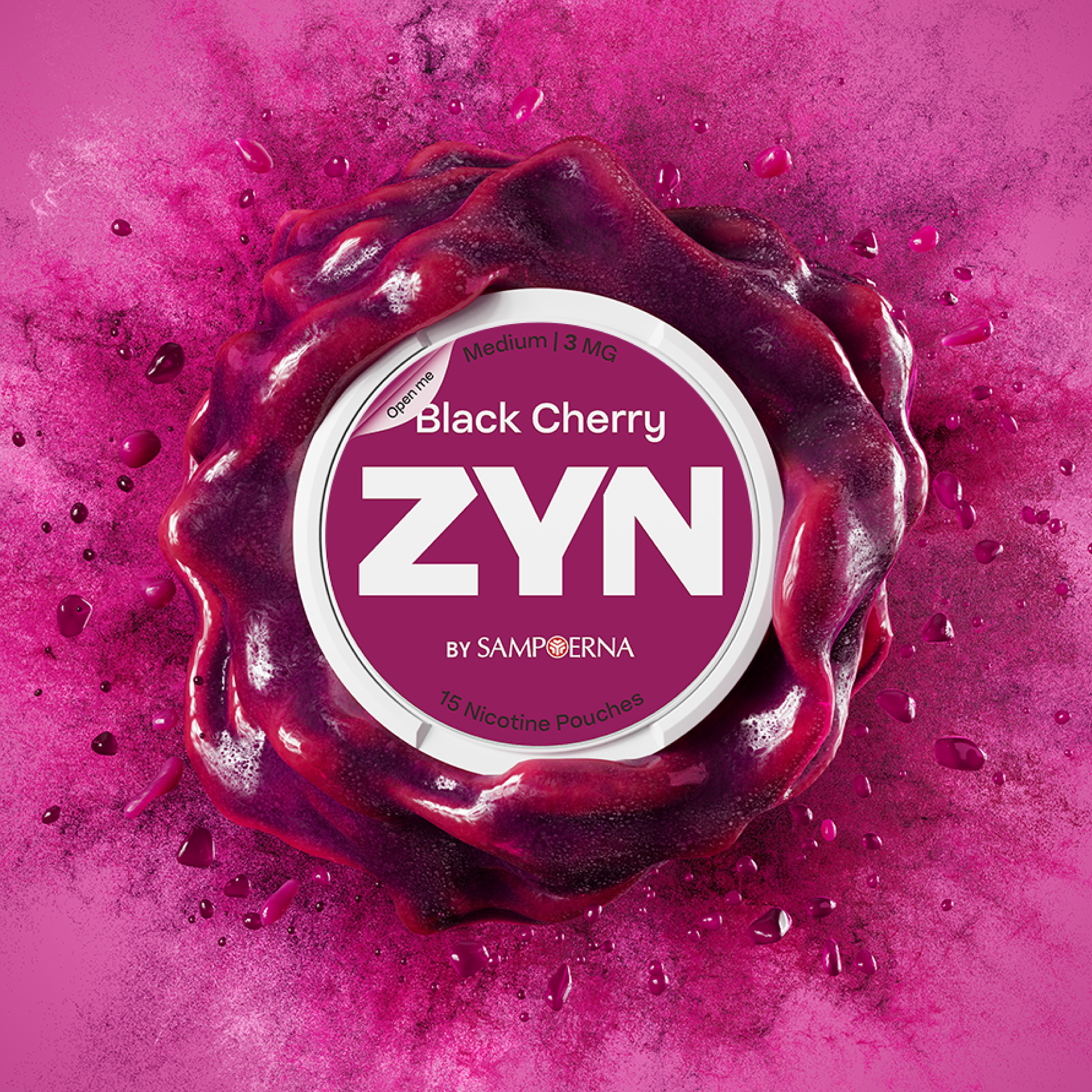 Black Cherry Medium 3 MG (Zyn Black Cherry)